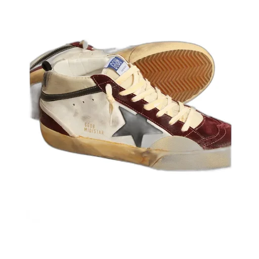 Golden Goose Deluxe Brand Mid Star High-Top Sneakers