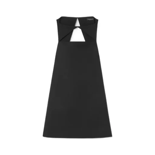 Versace Cut-Out Open-Back Sleeveless Mini Dress