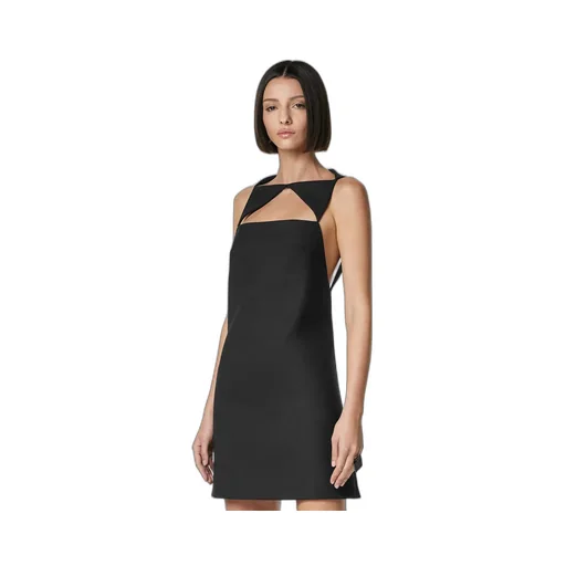 Versace Cut-Out Open-Back Sleeveless Mini Dress