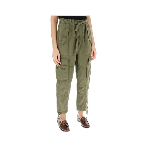 Cargo-Style Tapered Trousers