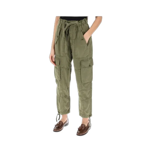 Cargo-Style Tapered Trousers