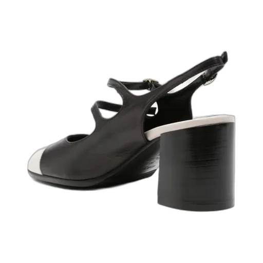 Carel Paris Papaya Colour-Block Slingback Pumps