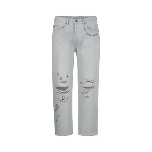 Golden Goose Deluxe Brand Distressed Cropped Jeans