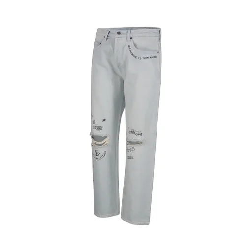 Golden Goose Deluxe Brand Distressed Cropped Jeans