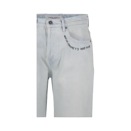 Golden Goose Deluxe Brand Distressed Cropped Jeans