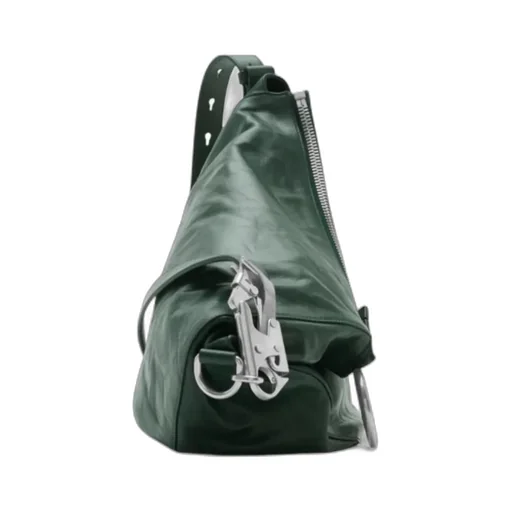 Burberry Medium Knight Zipped Shoulder Bag