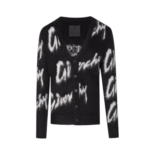 Givenchy Logo Embroidered Crewneck Knit Jumper