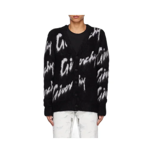 Givenchy Logo Embroidered Crewneck Knit Jumper