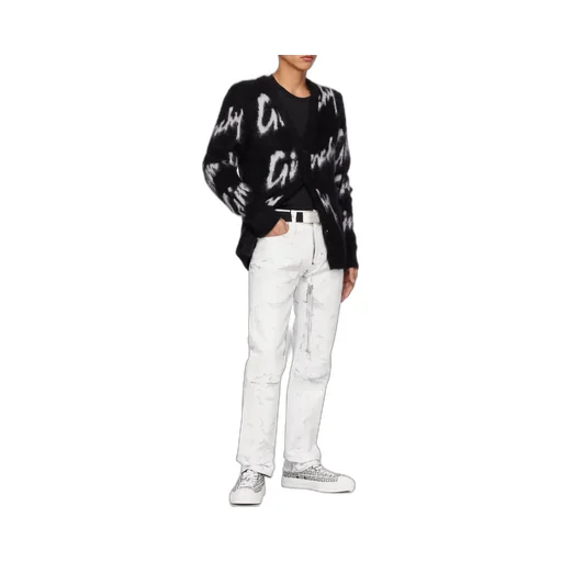 Givenchy Logo Embroidered Crewneck Knit Jumper