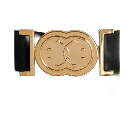 Moschino Smiley Buckled Tailored Pants