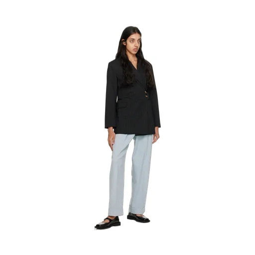 Tailored Straight-Leg Trousers