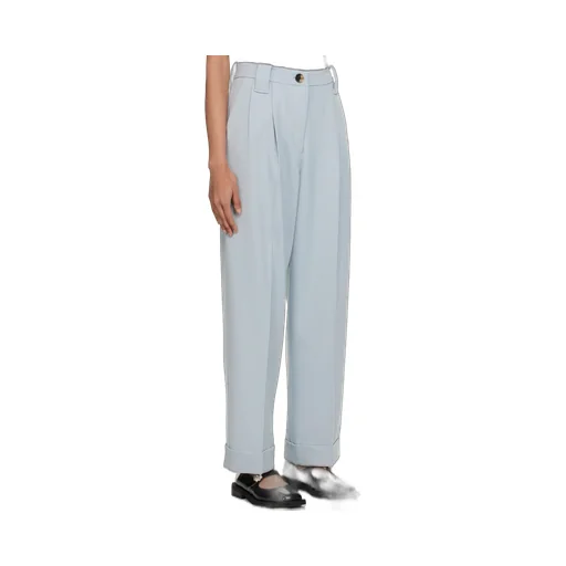 Tailored Straight-Leg Trousers