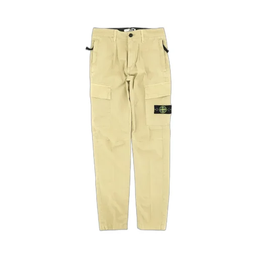 Stone Island Junior Logo Patch Cargo Trousers