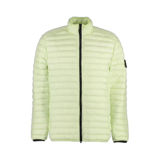 Stone Island Logo Patch Zip-Up Padded Jacket