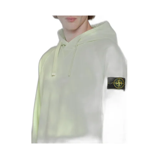 Compass-Patch Cotton Hoodie