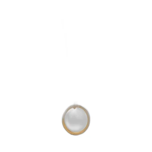 Maison Margiela Ring-Pendant Detailed Necklace