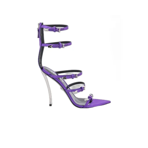 Versace Pin-Point Buckle-Strap Fastened Sandals