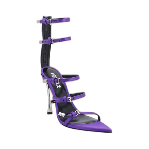 Versace Pin-Point Buckle-Strap Fastened Sandals
