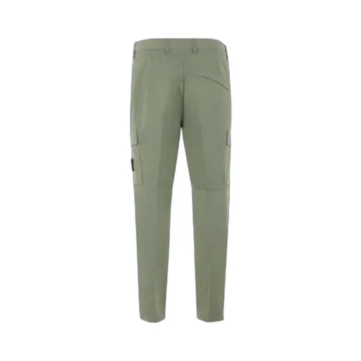 Stone Island Logo Patch Cargo Pants