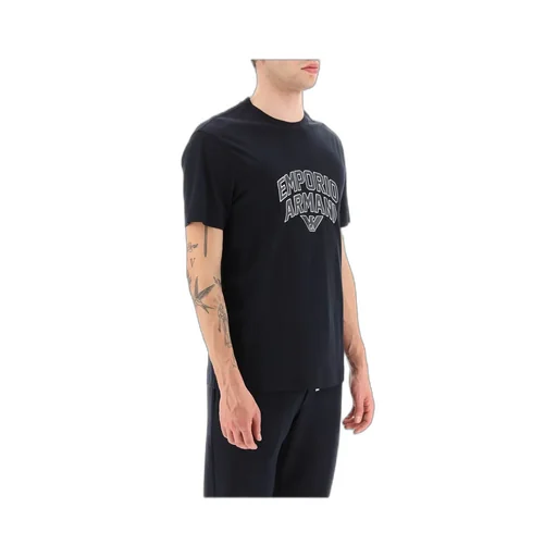 Logo-Print Lyocell-Cotton T-Shirt