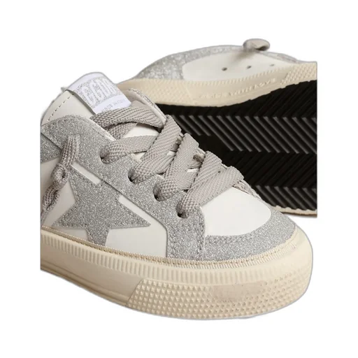 May Glitter-Detail Sneakers