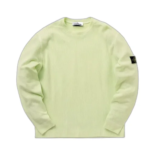 Stone Island Logo Patch Crewneck Jumper