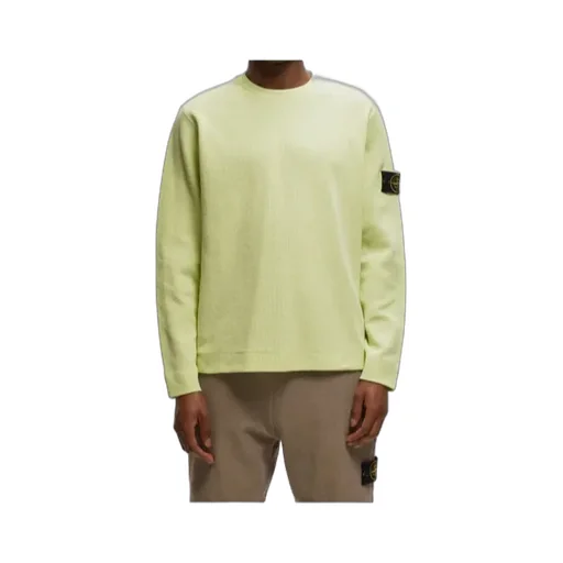 Stone Island Logo Patch Crewneck Jumper