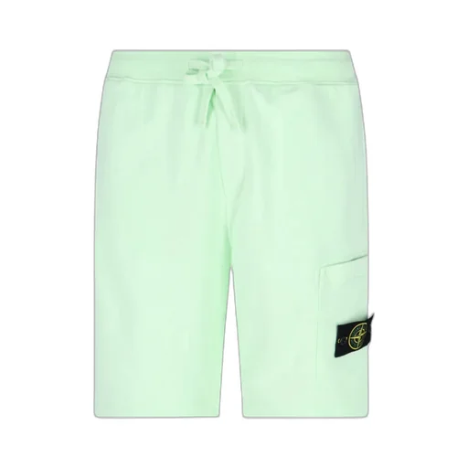 Stone Island Compass-Patch Drawstring Cargo Shorts