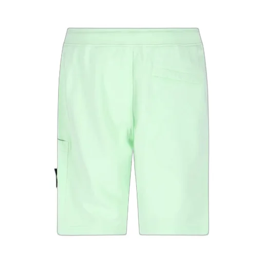 Stone Island Compass-Patch Drawstring Cargo Shorts