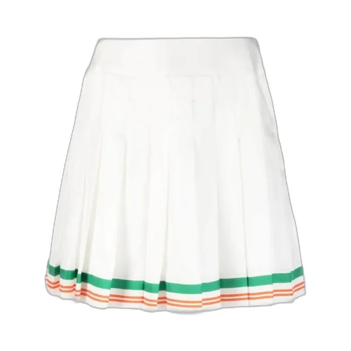 Casablanca High Waist Pleated Skirt