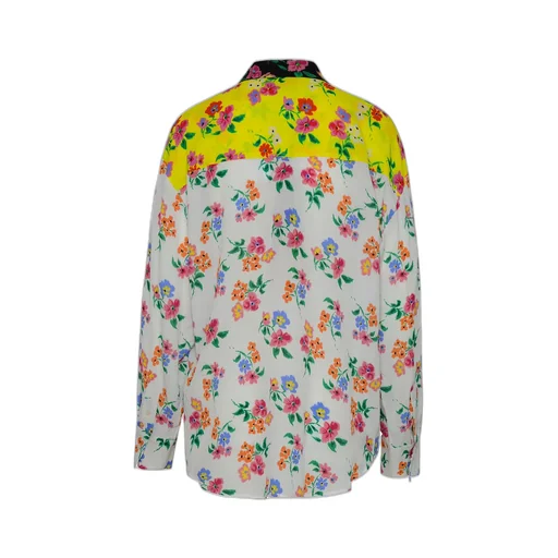 Msgm All-Over Floral Printed Buttoned Blouse