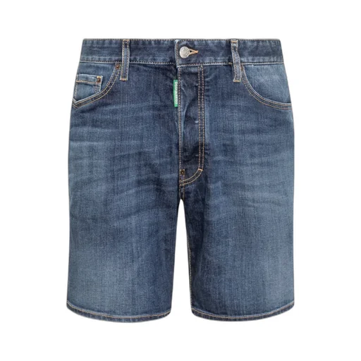 Dsquared2 One Life Marine Denim Shorts