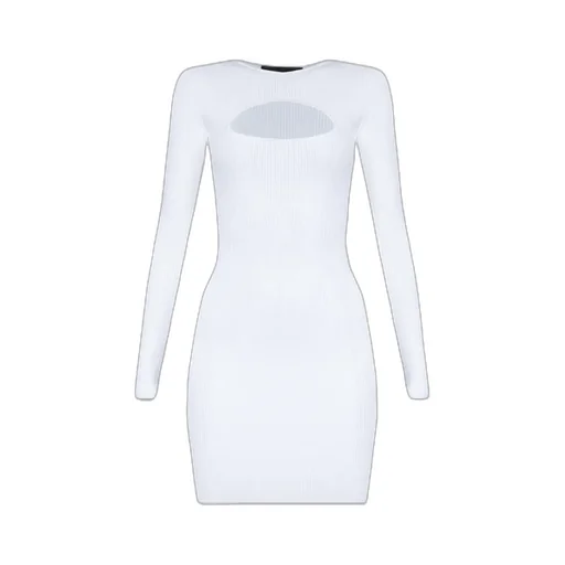 Dsquared2 Cut-Out Detailed Ribbed Dress