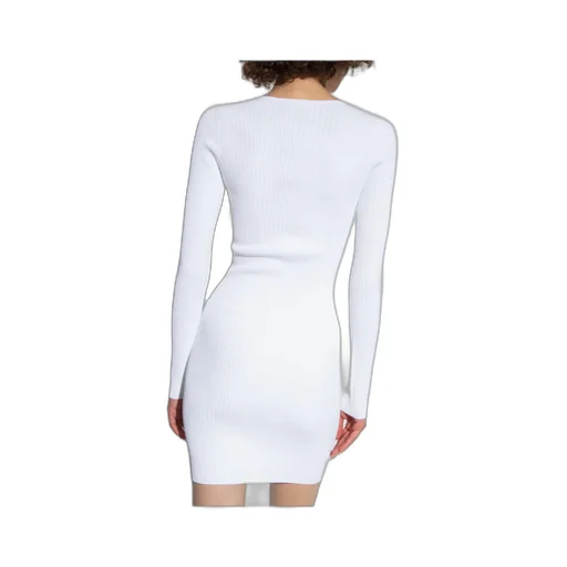 Dsquared2 Cut-Out Detailed Ribbed Dress