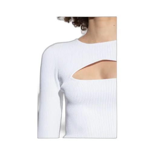 Dsquared2 Cut-Out Detailed Ribbed Dress