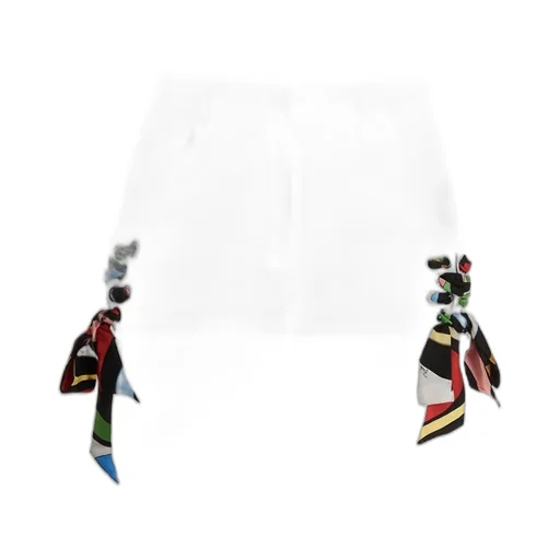 Side Lace-Up Detail Shorts