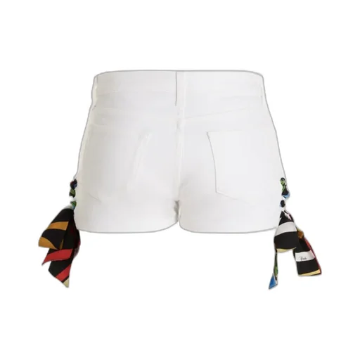 Side Lace-Up Detail Shorts