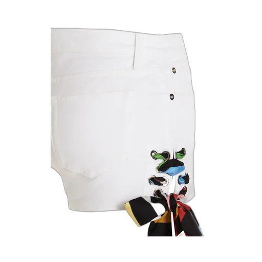 Side Lace-Up Detail Shorts