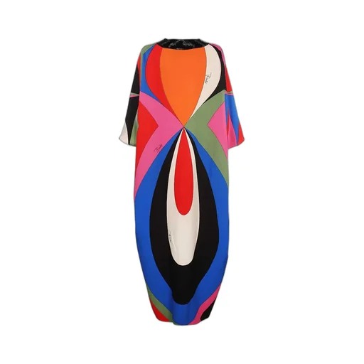 Goccia-Print Maxi Dress