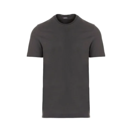 Zanone Crewneck Straight Hem T-Shirt