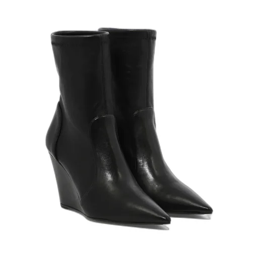 Stuart Weitzman Stuart Wedge Sock Ankle Boots