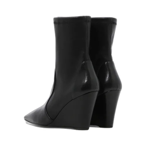 Stuart Weitzman Stuart Wedge Sock Ankle Boots