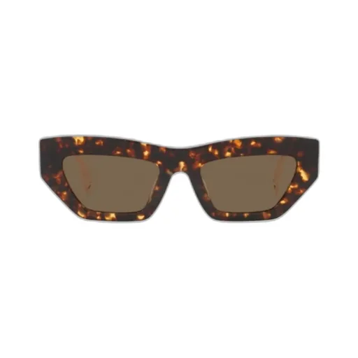 Logo Cut-Out Cat Eye Sunglasses