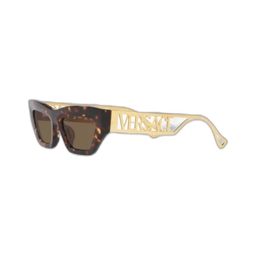Logo Cut-Out Cat Eye Sunglasses