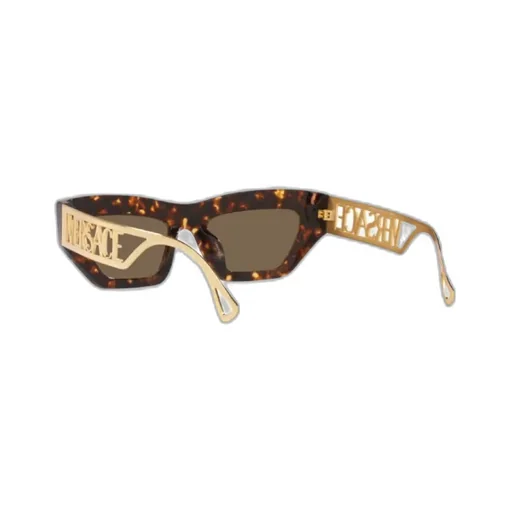 Logo Cut-Out Cat Eye Sunglasses