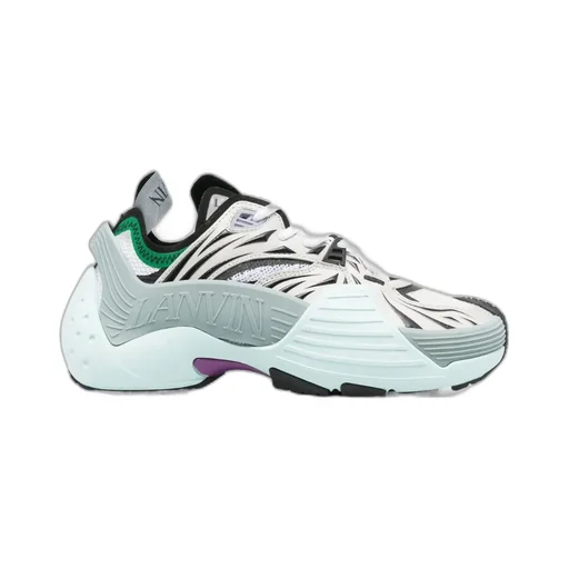 Lanvin Mesh Flash-X Lace-Up Sneakers