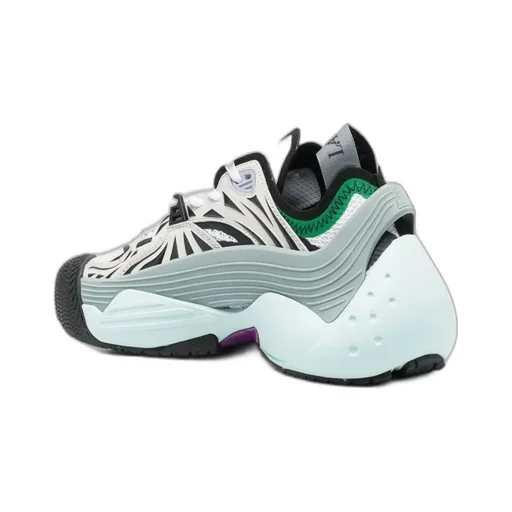 Lanvin Mesh Flash-X Lace-Up Sneakers