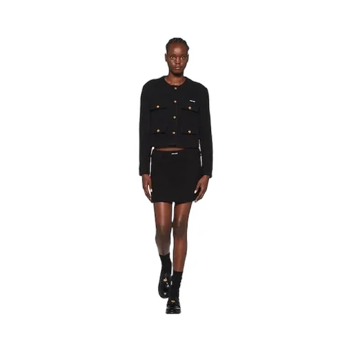 Bouclé Miniskirt