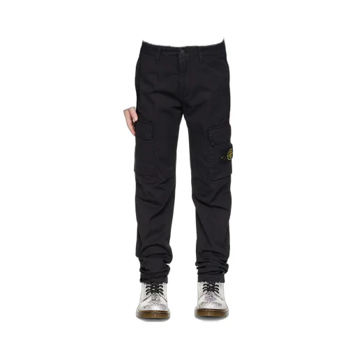 Logo-Patch Cargo Trousers