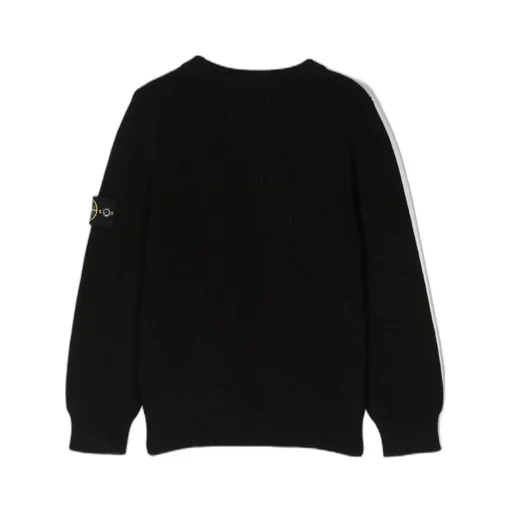 Logo-Patch Sleeve Sweatshirt